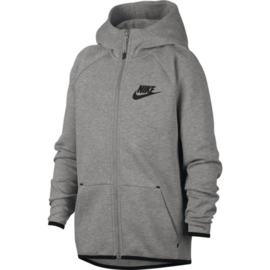 Nike tech fleece junior grijs