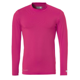 Roze ondershirt / thermoshirt junior en senior Uhlsport
