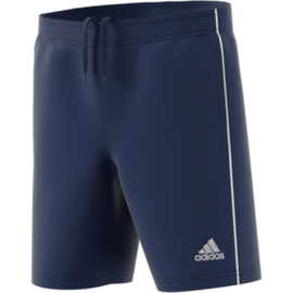 Blauwe korte Adidas broek Core 2018