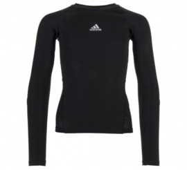 Zwart Adidas thermoshirt junior