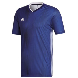 Adidas Tiro 19 donkerblauw shirt korte mouw