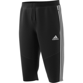 Driekwart zwarte broek van Adidas TIRO 19