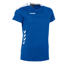 Blauw Hummel Valencia T shirt met korte mouwen voor dames