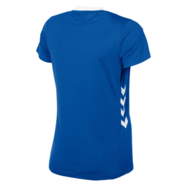 Blauw Hummel Valencia T shirt met korte mouwen voor dames