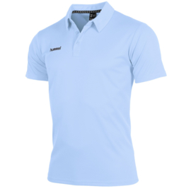 Lichtblauwe Hummel polo Corporate