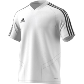 Adidas Tiro 19 junior training jersey wit shirt korte mouw
