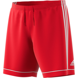 Rode voetbalbroek Adidas met witte strepen Squad​