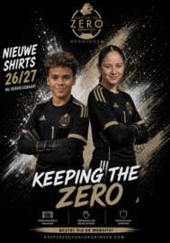 Keeping the ZERO trainingsshirt  2026/2027 BLACK / Gold