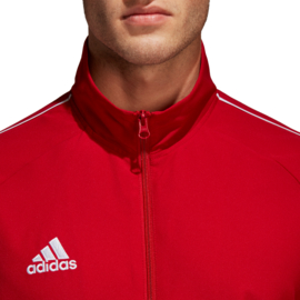 Adidas Core 18 trainingsjas rood