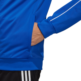 Blauwe Adidas trainingsjas Core 18