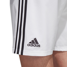 Witte korte broek Adidas zwarte strepen Condivo 18