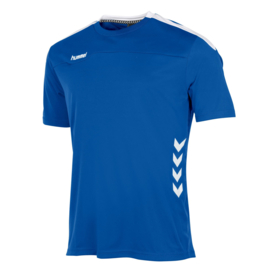 Lichtblauw Hummel Valencia shirt met korte mouwen