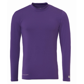 Paars ondershirt / thermoshirt junior en senior Uhlsport