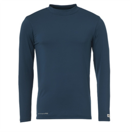 Blauw ondershirt / thermoshirt junior en senior Uhlsport