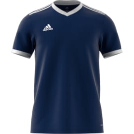 Donkerblauw Adidas shirt junior met korte mouwen