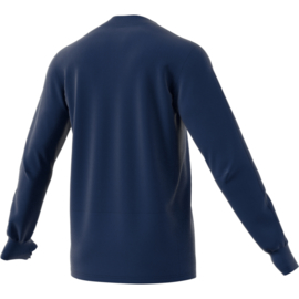 Blauwe Adidas condivo 18 trui sweater met V hals