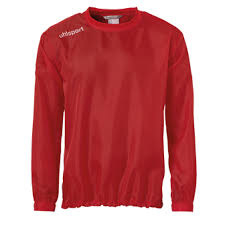 Rood windjack / regenjas van Uhlsport