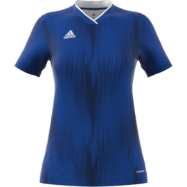 Adidas Tiro 19 blauw damesshirt