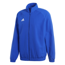 Adidas Core 18 trainingsjas lichtblauw