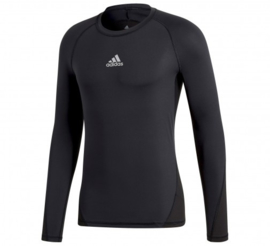 Adidas thermoshirt  zwart lange mouw