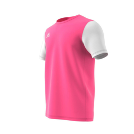 Junior Roze Estro 19 Adidas shirt met korte mouwen