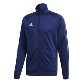 Blauwe Adidas trainingsjas Core 18