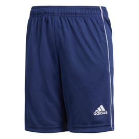 Blauwe korte Adidas broek Core 2018