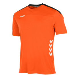 Oranje Hummel Valencia shirt met korte mouwen
