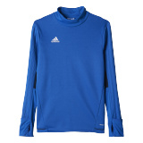 Lichtblauwe Adidas Tiro 17 sweater junior