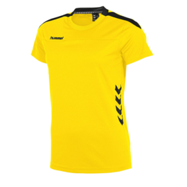 Gele Hummel Valencia T shirt met korte mouwen voor dames