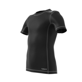 Adidas Techfit Base junior thermoshirt zwart