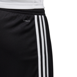 Zwarte sportbroek Adidas met witte strepen Regista 18