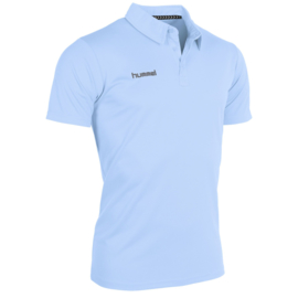 Lichtblauwe Hummel polo Corporate