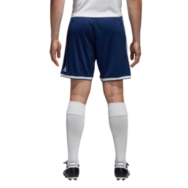 Blauwe sportbroek Adidasmet witte strepen Regista 18