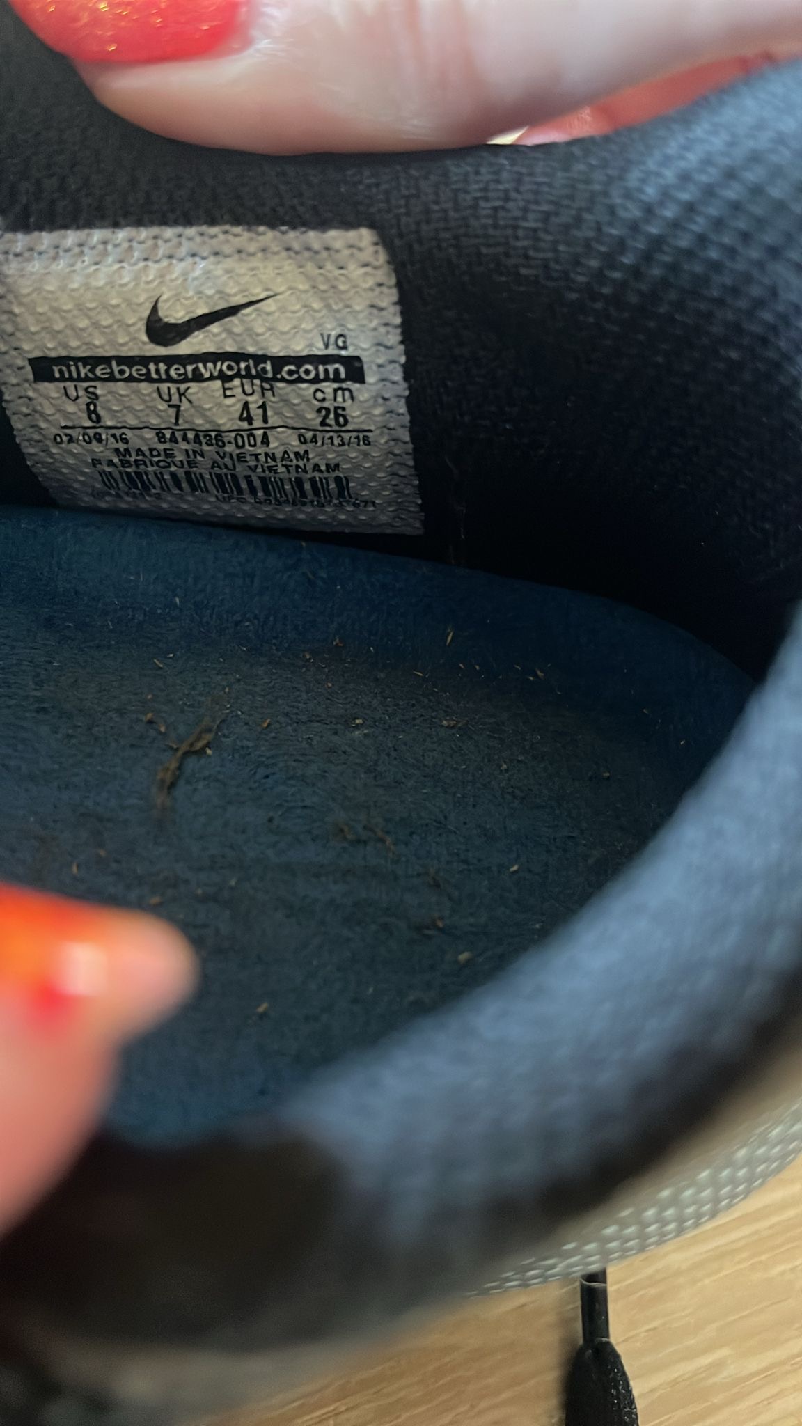 Nike voetbalschoenen als nieuw maat 41