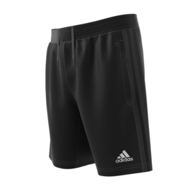 Korte zwarte broek Adidas met zwarte strepen Tiro 17