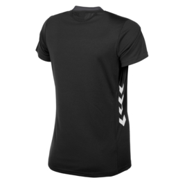 Zwart Hummel Valencia T shirt met korte mouwen voor dames