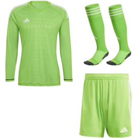 Adidas Tiro 23 groen keeperstenue / keepersshirt  junior