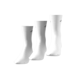 3 Paar witte sportsokken van Adidas
