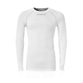 Wit Uhlsport beschermingsshirt keeper