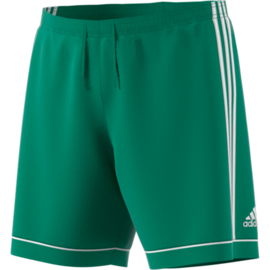 Groene voetbalbroek Adidas met witte strepen Squad​