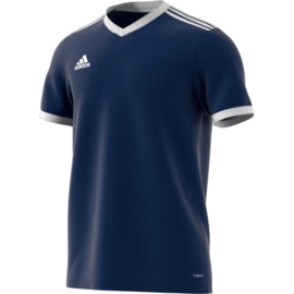 Donkerblauw Adidas shirt junior met korte mouwen