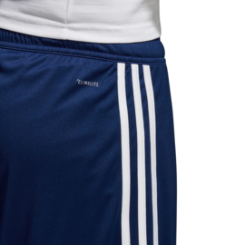 Blauwe sportbroek Adidasmet witte strepen Regista 18