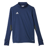 Blauwe Adidas Tiro 17 sweater junior