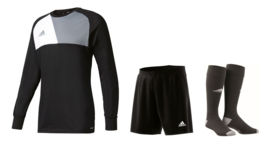 Adidas Assita junior keeperstenue zwart