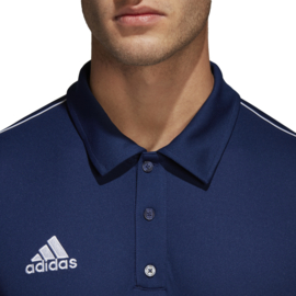 Blauwe Adidas polo Core 18