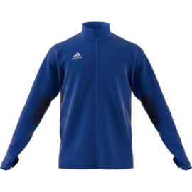 Lichtblauwe Adidas condivo 18 trainingsjas