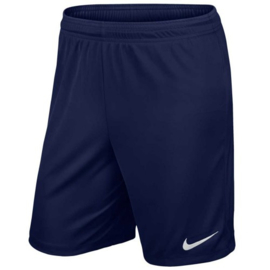 Blauwe Nike Park short