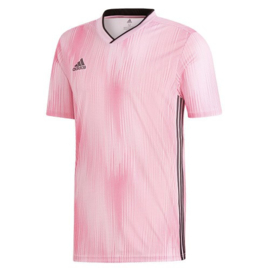 Adidas Tiro 19 roze shirt korte mouw