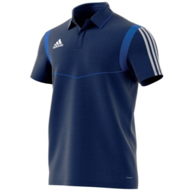 Adidas Tiro 19 blauwe polo